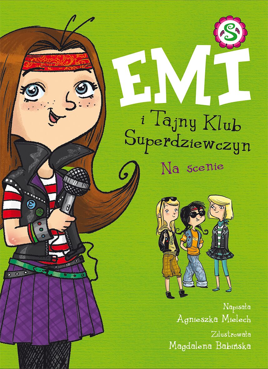 Na scenie Emi i Tajny Klub Superdziewczyn Tom 3