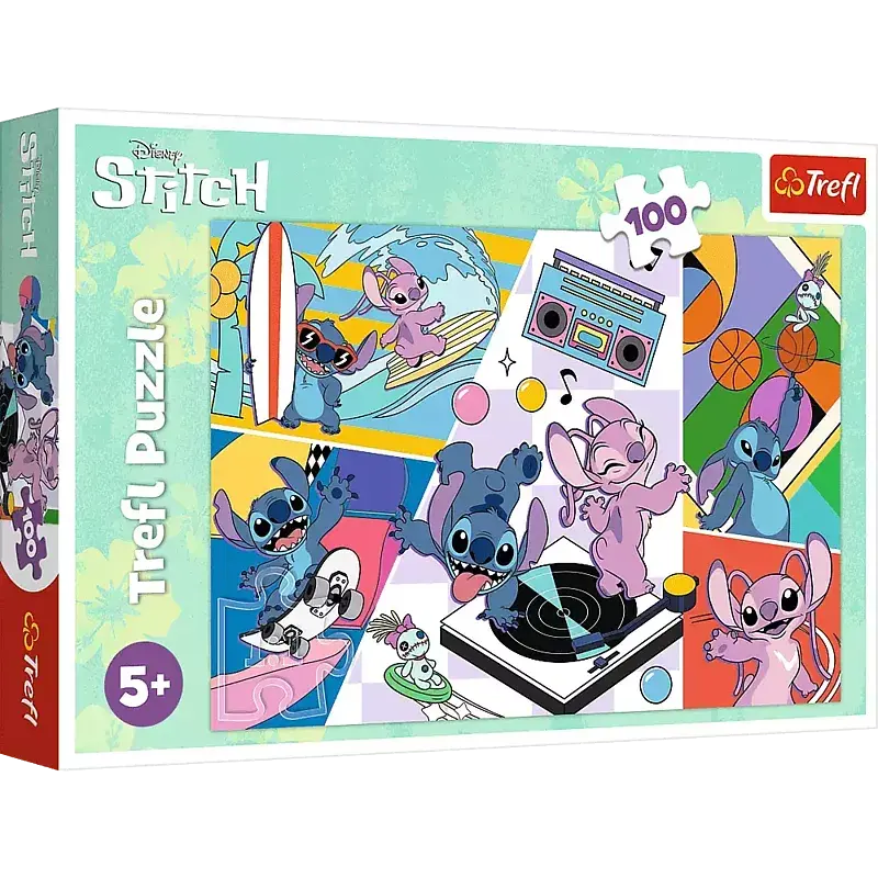 Puzzle 100 Disney Wspomnienia Lilo&Stitch