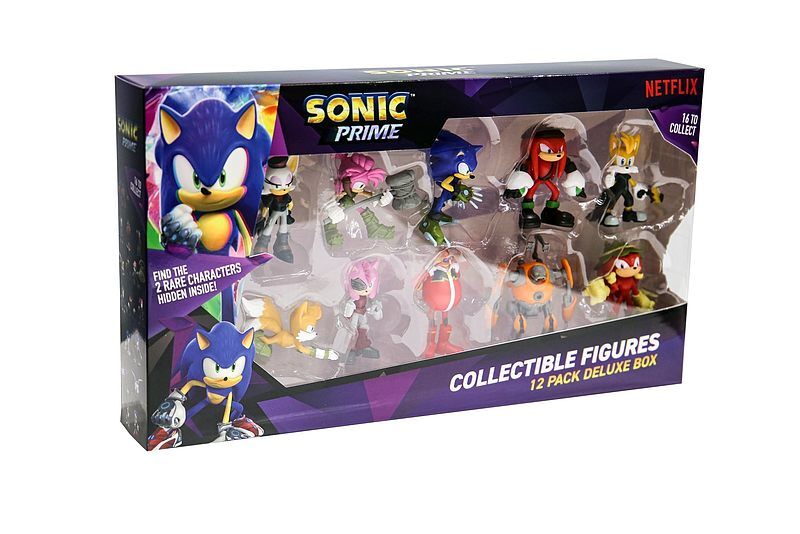 Sonic prime zestaw 12 figurek mix