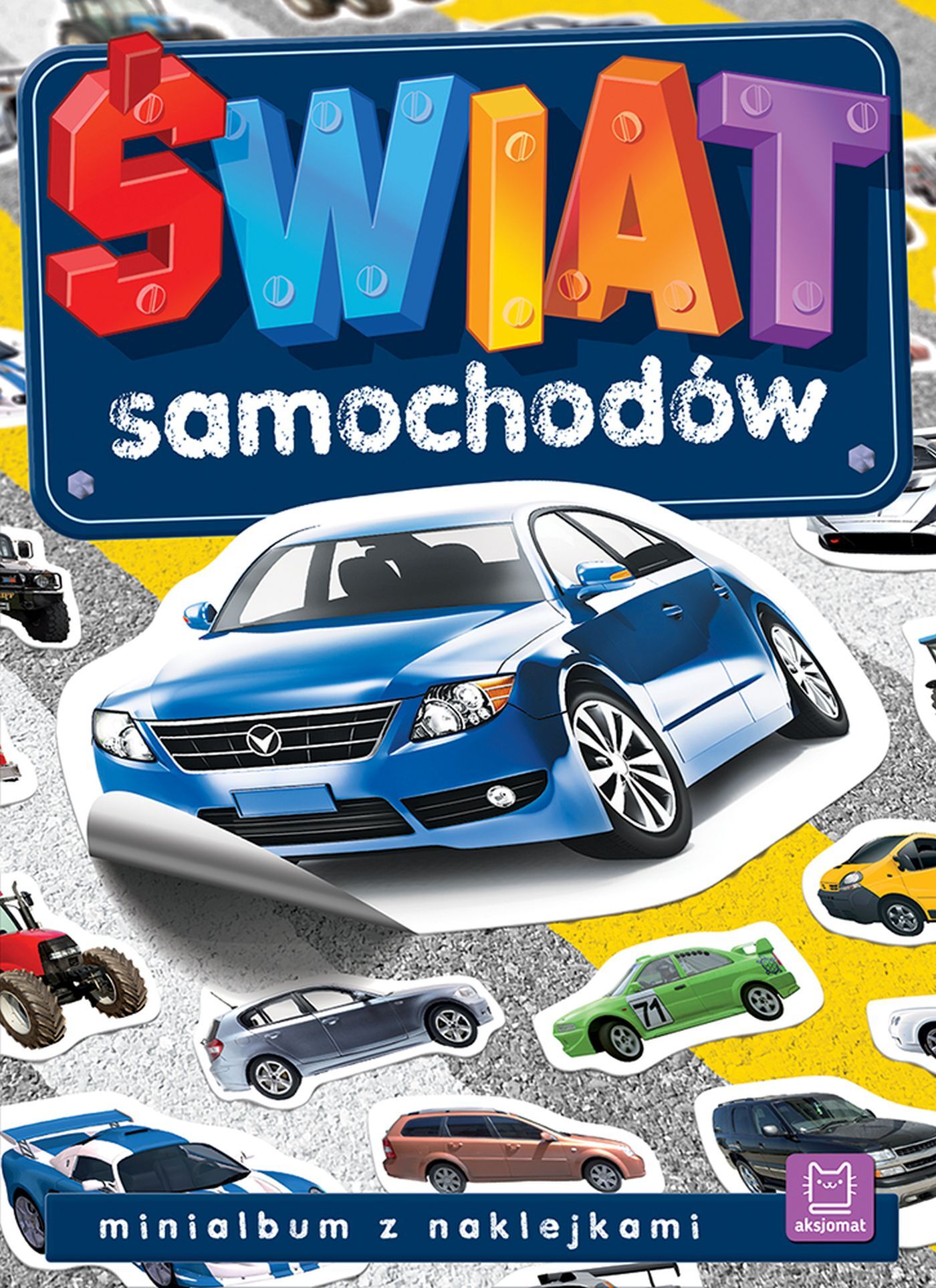Minialbum z naklejkami. Świat samochodów. Wydanie II