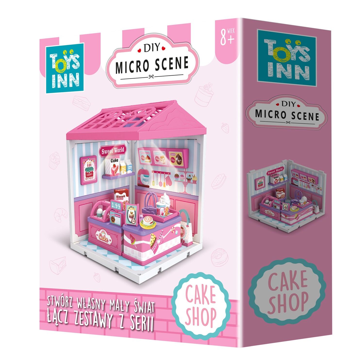 Mini Cake Shop Stwórz własny mały świat ToysInn STN 9858