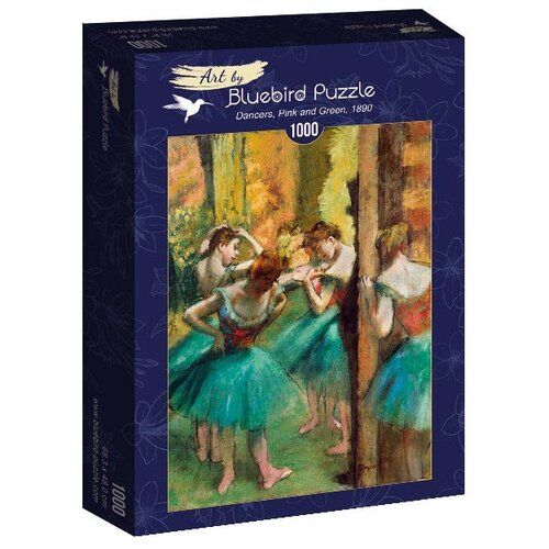 Puzzle Różowe tancerki, Degas Edward 1000