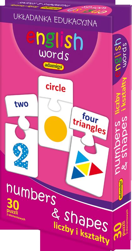 Język angielski liczby i kształty - numbers and shapes