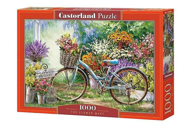 Puzzle 1000 targ kwiatowy