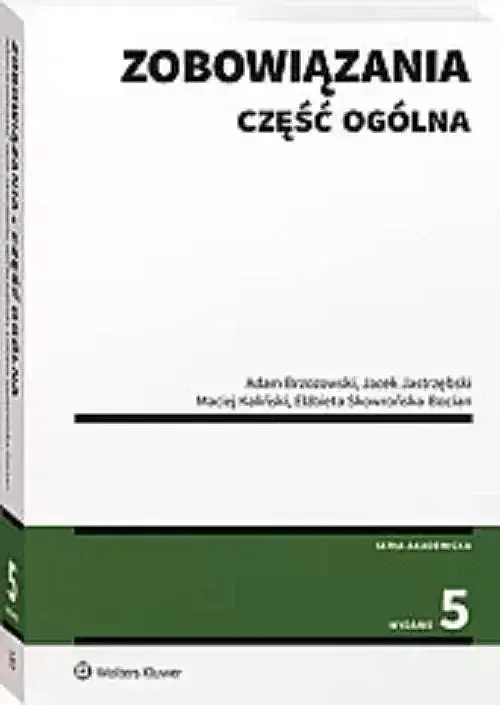 Zobowiązania. Część ogólna