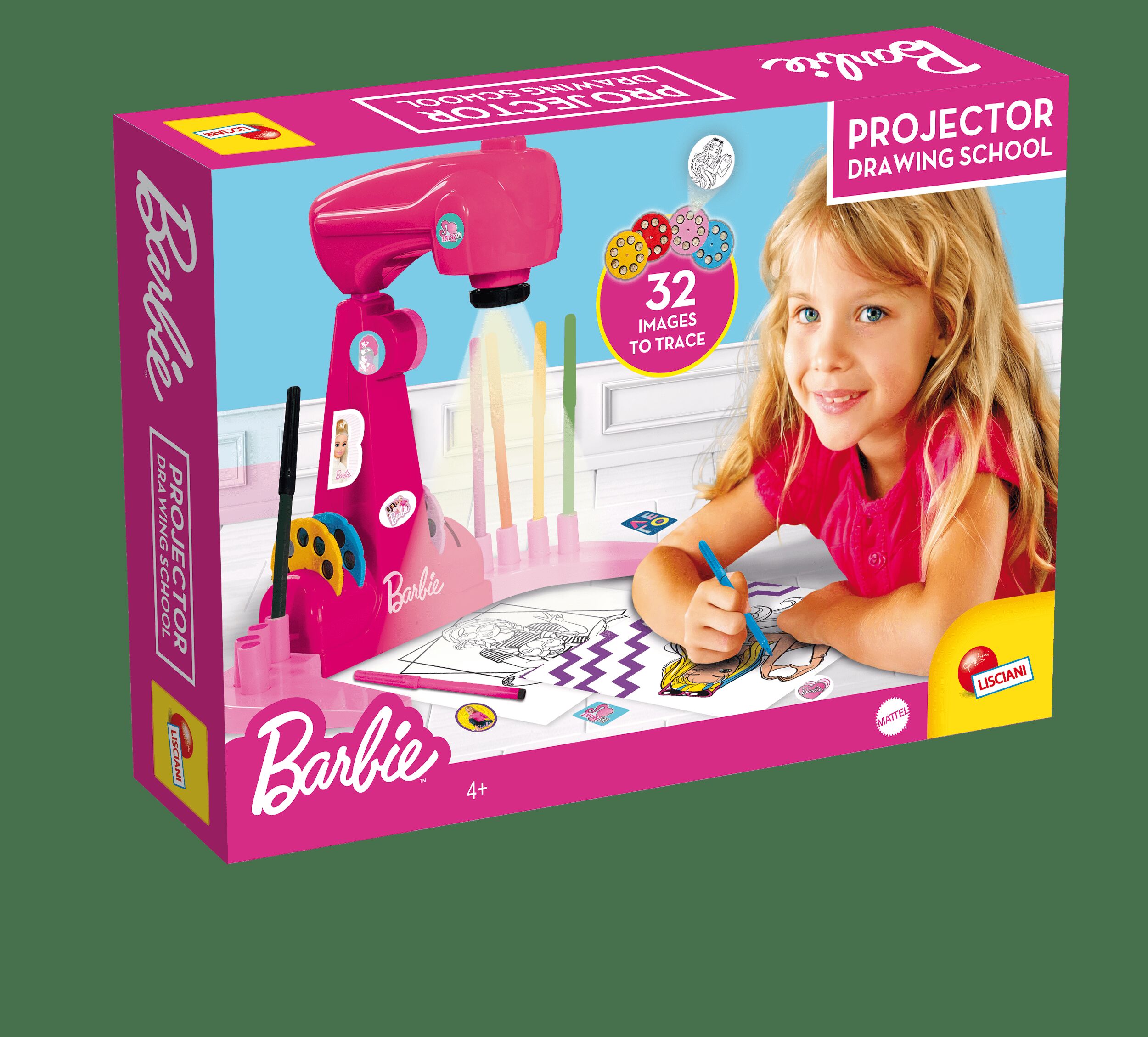 Lisciani Barbie Szkoła rysowania z projektorem 304-114078