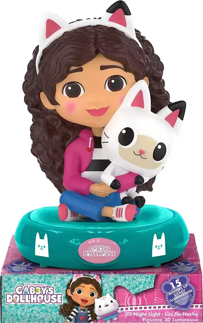 Lampka nocna 3d gabby's dollhouse 25 cm gd00024