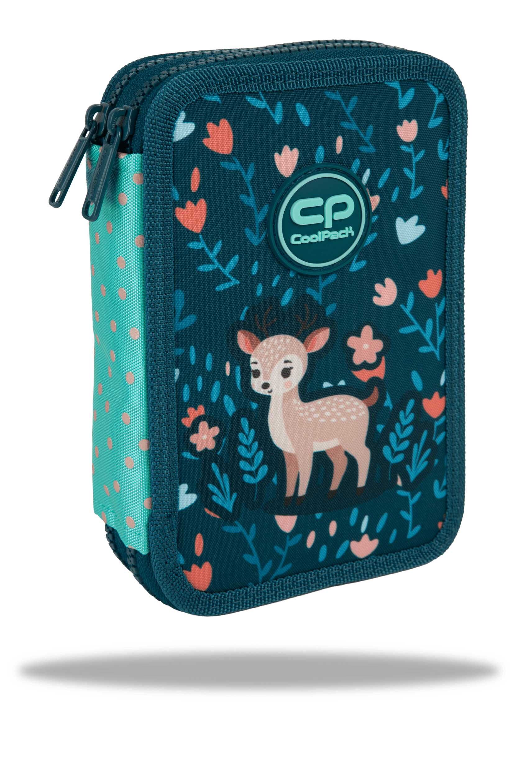 Piórnik podwójny z wyposażeniem Coolpack Jumper 2 Deer