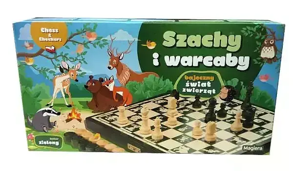 Gra szachy i warcaby bajka