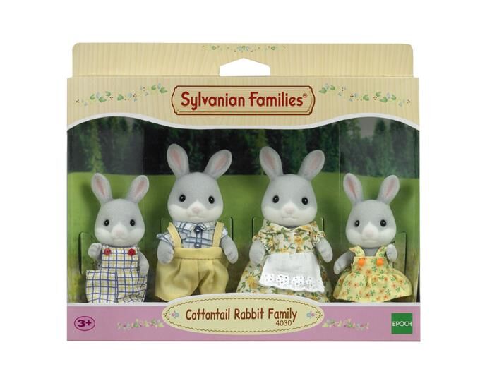 Sylvanian Families Rodzina szarych króliczków 4030