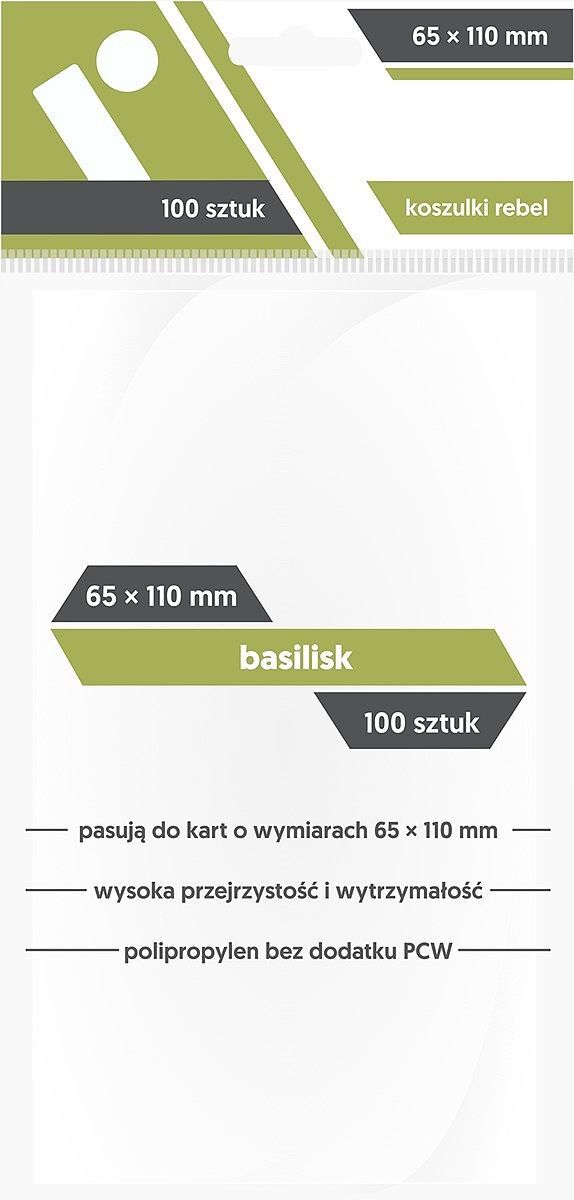 Koszulki na karty basilisk