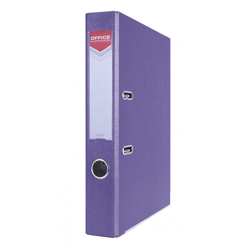 Segregator pp a4/55mm officer z szyną office products fioletowy