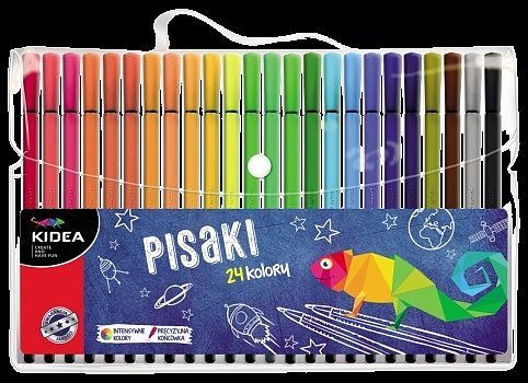 Pisaki kidea w etui 24 kolory