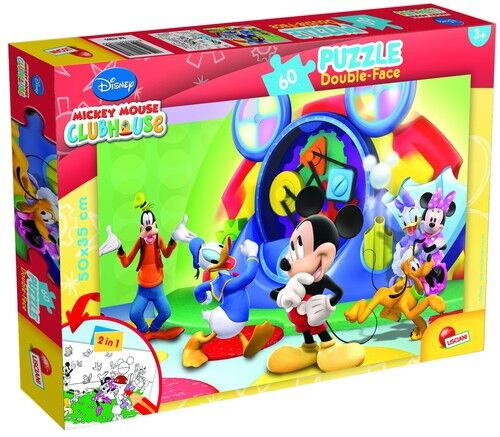 Puzzle dwustronne Double-Face 60 Myszka Miki i Przyjaciele