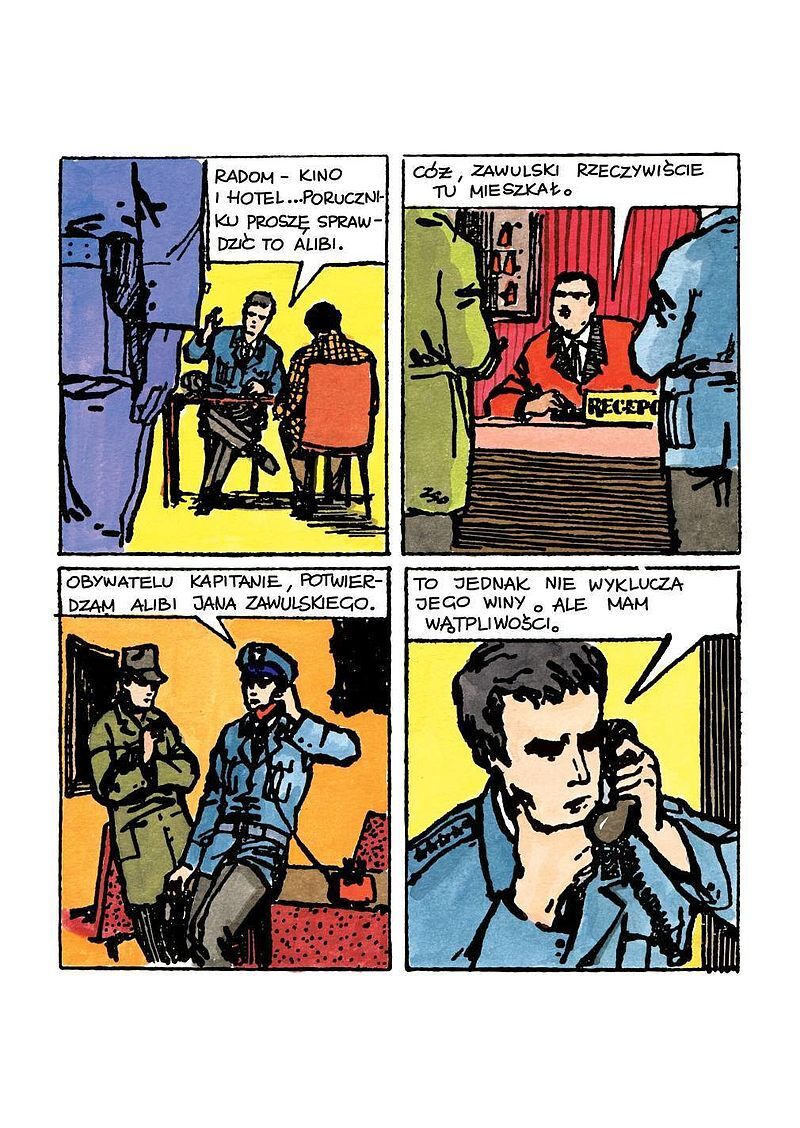 Kapitan Żbik - 54 - Pięć błękitnych goździków (wydanie II, kolorowe)