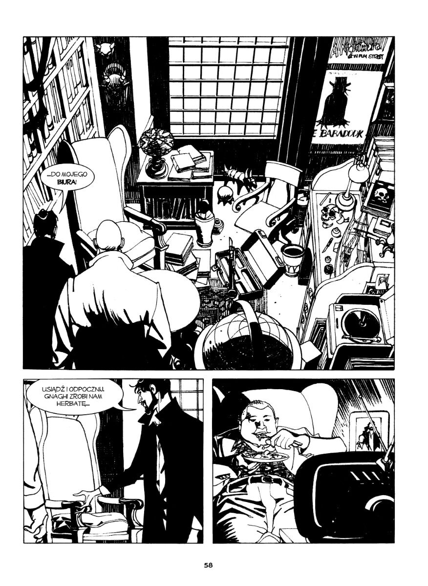 Dylan Dog 666 - Nóż, księżyc i ogr