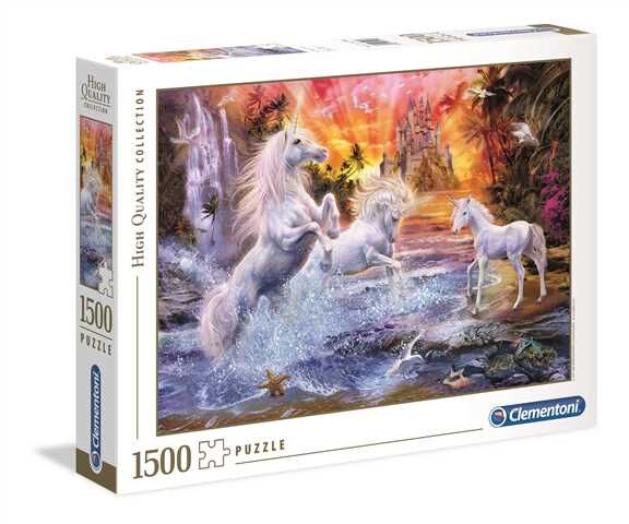 Puzzle 1500 HQ Dzikie jednorożce 31805