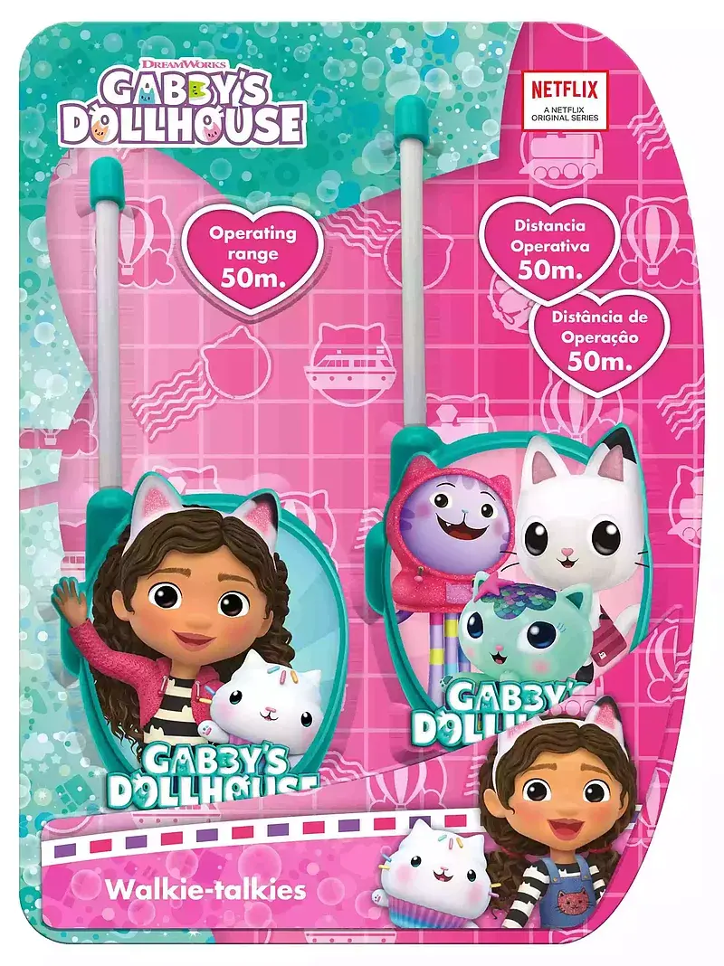 Walkie talkie 3d gabby's dollhouse gd00058