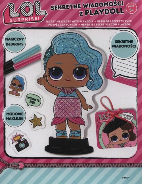 LOL Surprise Sekretne wiadomości z Playdoll