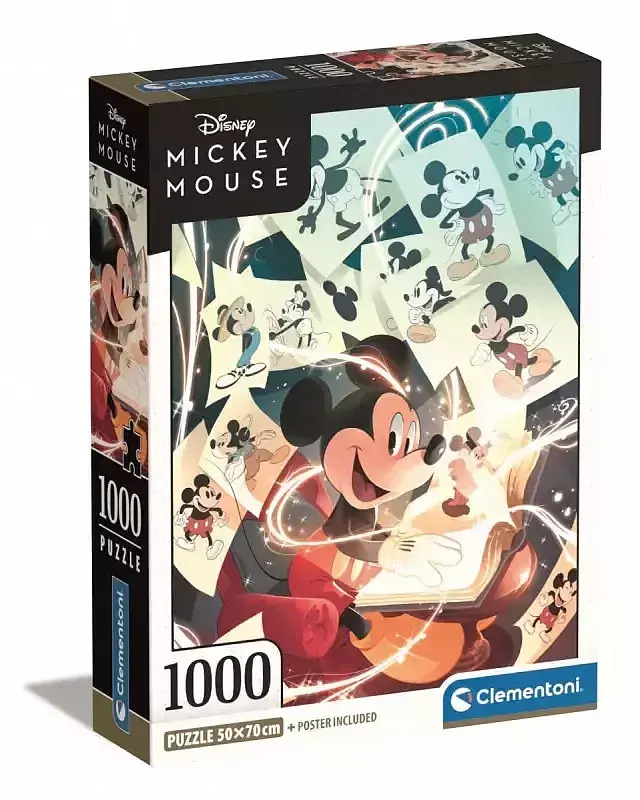 Puzzle 1000 compact mickey mouse celebration 39811