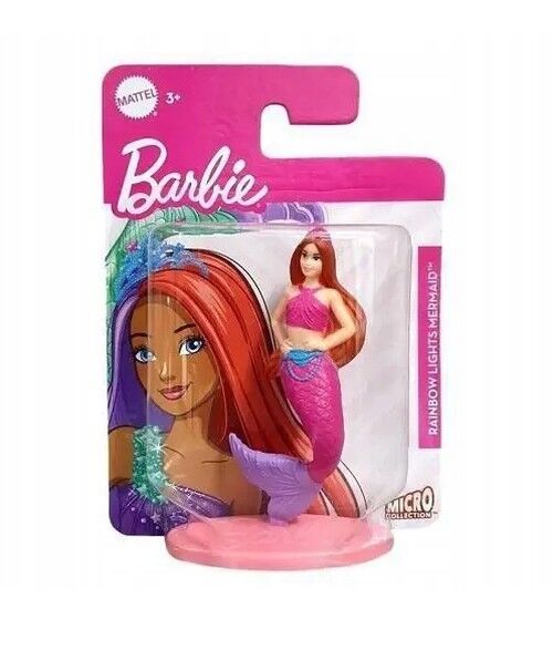 Barbie Minis Laleczka Rainbow Light Mermaid