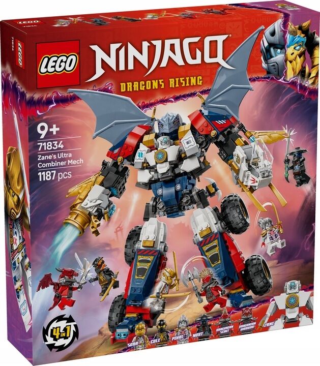 LEGO Ninjago Wielofunkcyjny ultramech Zane’a 71834
