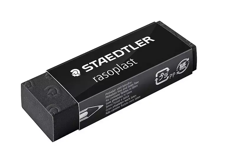 Gumka rasoplast czarna staedtler paczka 20 szt