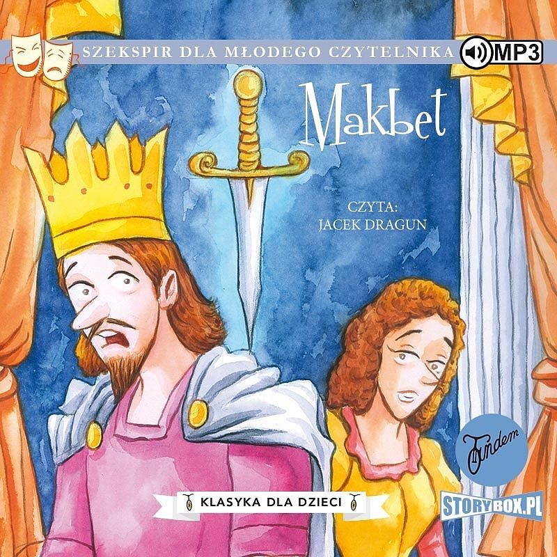 Cd mp3 makbet. Klasyka dla dzieci. William szekspir