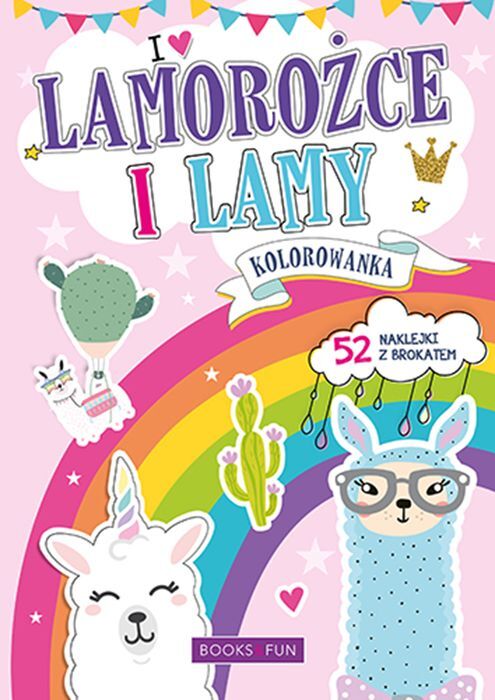 Lamorożce. Kolorowanka