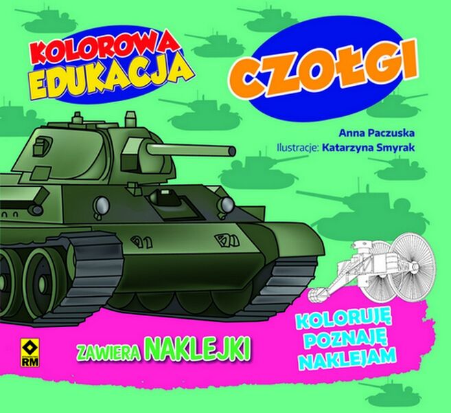 Kolorowa edukacja. Czołgi