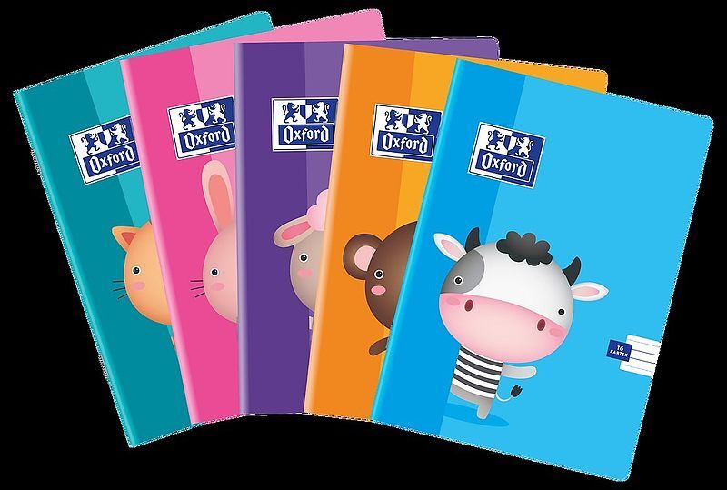 Zeszyt a5 16k linia potrójna oxford kids pakiet 10 sztuk