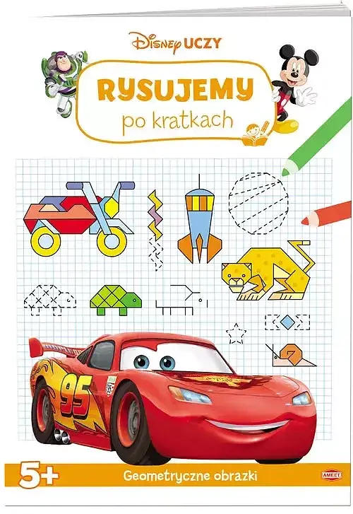 Disney Uczy Rysujemy po kratkach