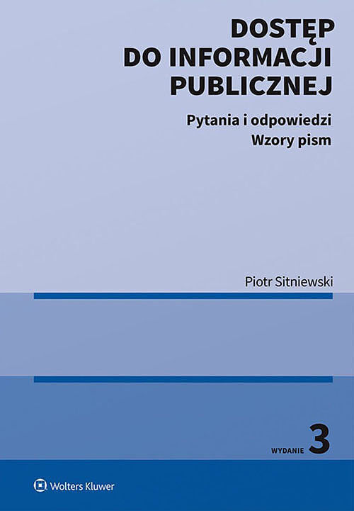 Dostęp do informacji publicznej w. 3/2020