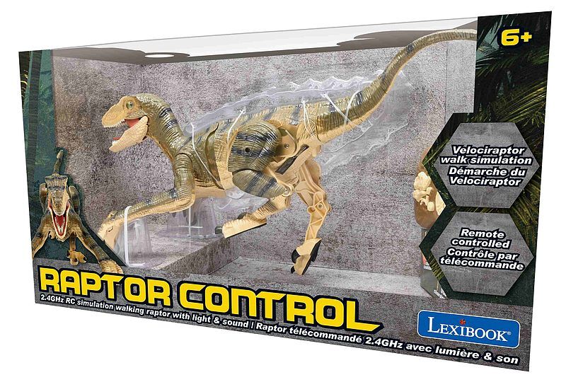 Zdalnie sterowany dinozaur z realistycznymi efektami dźwiękowymi dino01