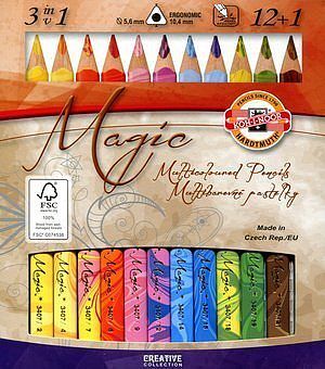 Kredki Magic Trio 3in1