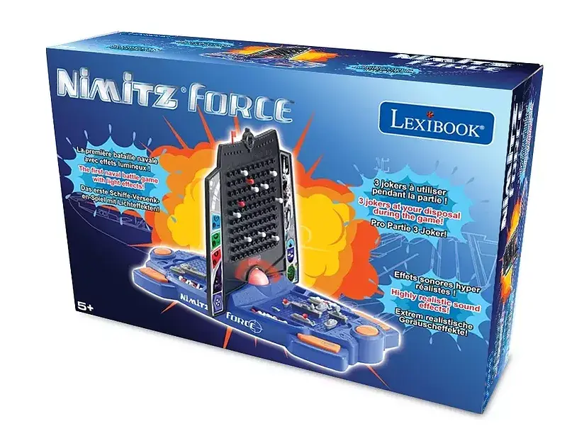 Gra elektroniczna w statki z efektami świetlnymi i dźwiękowymi nimitz® force gt2500