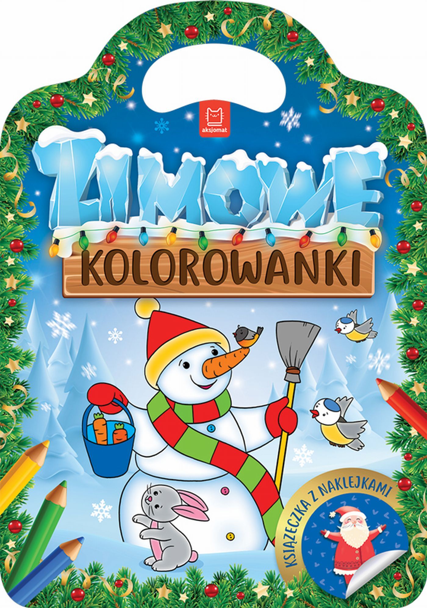 Zimowe kolorowanki