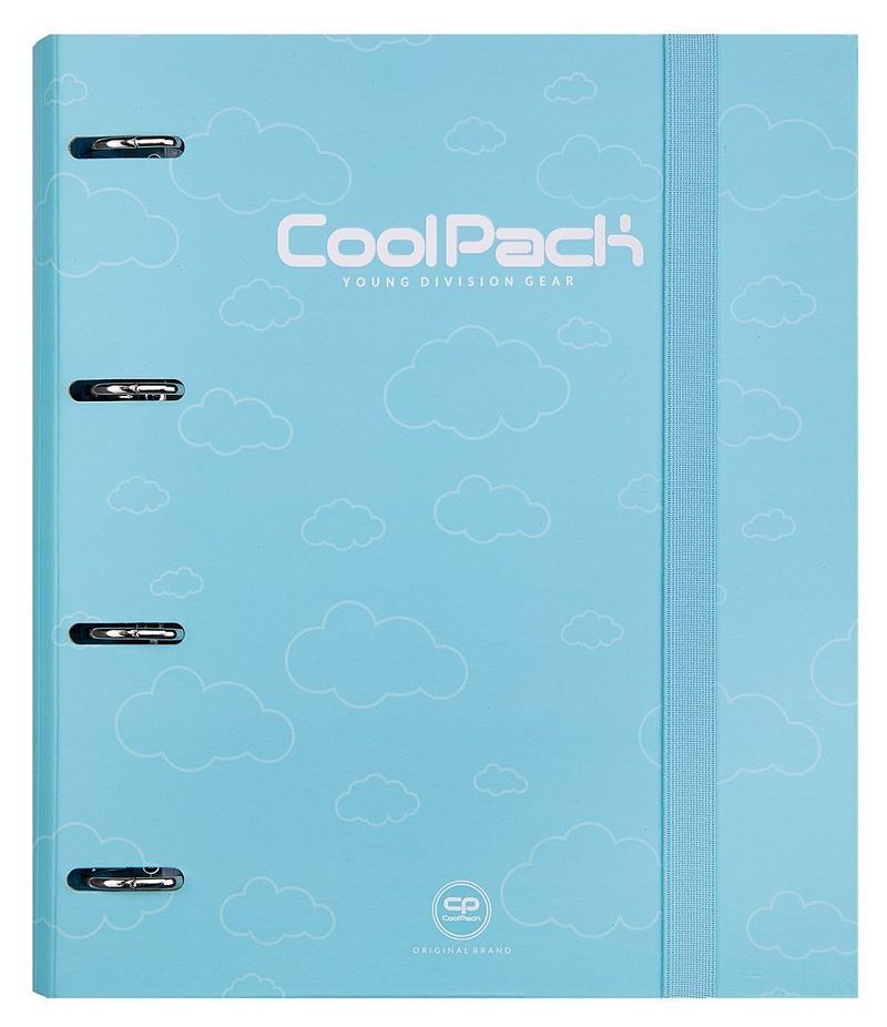 Segregator a4 4r coolpack pastel z kartkami niebieski