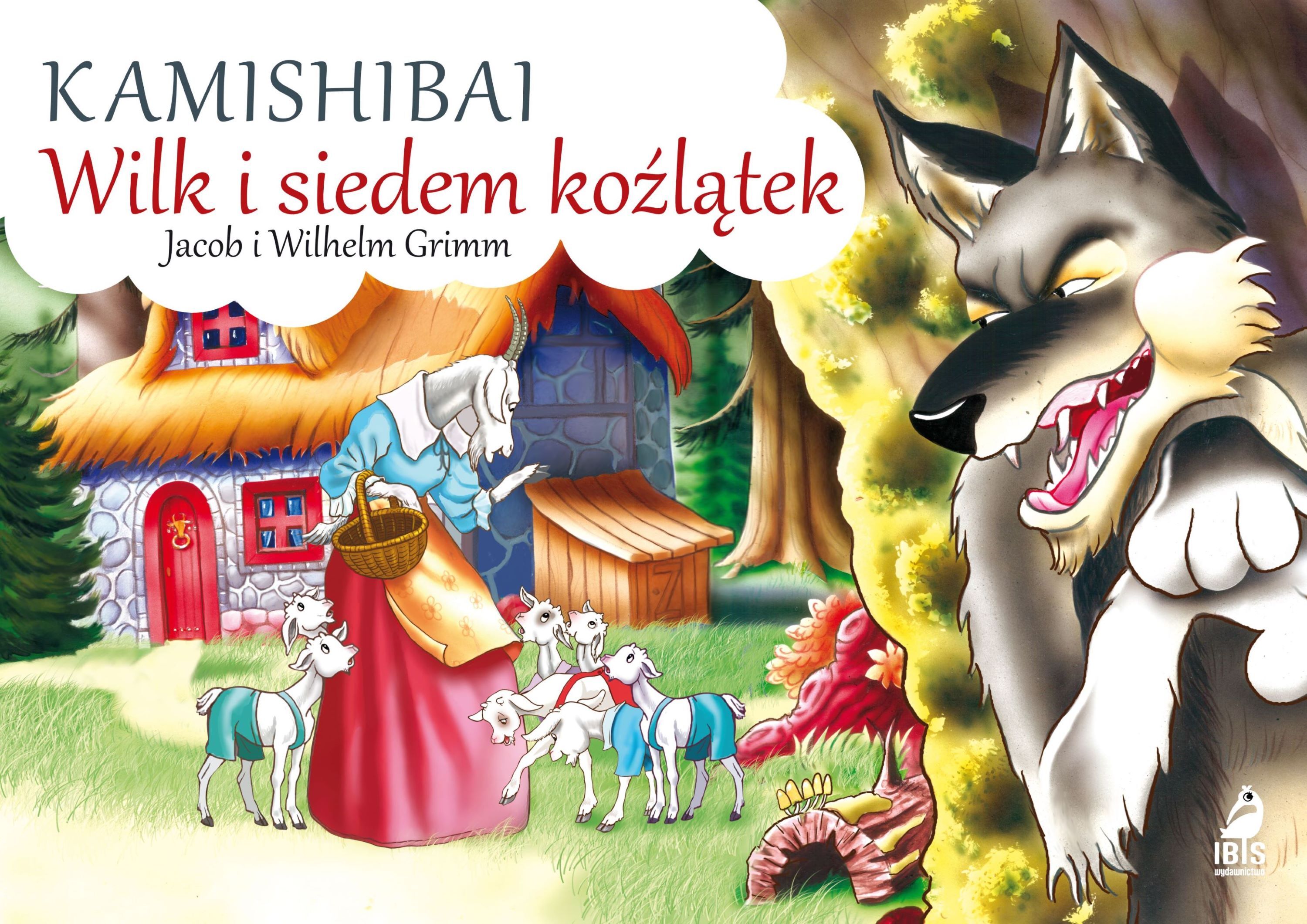 Wilk i siedem koźlątek. Kamishibai