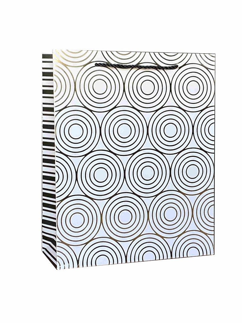 Torebki ozdobne wzory geometryczne jp958b 12 sztuk