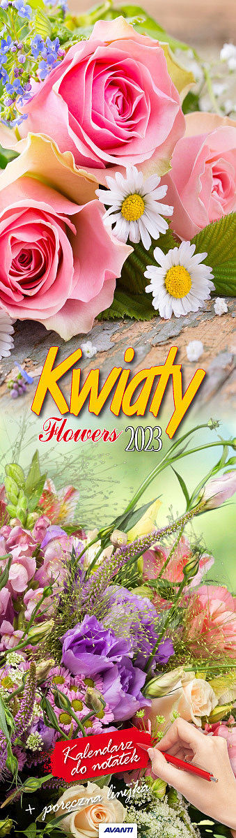 Kalendarz 2023 paskowy bukiety kp4