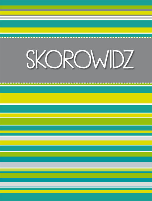 Skorowidz paski zielone