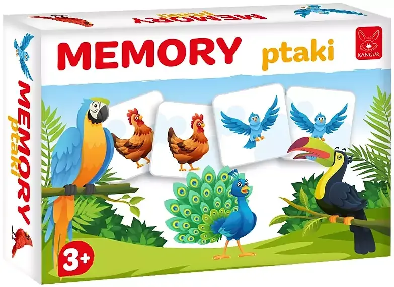 Gra memory ptaki