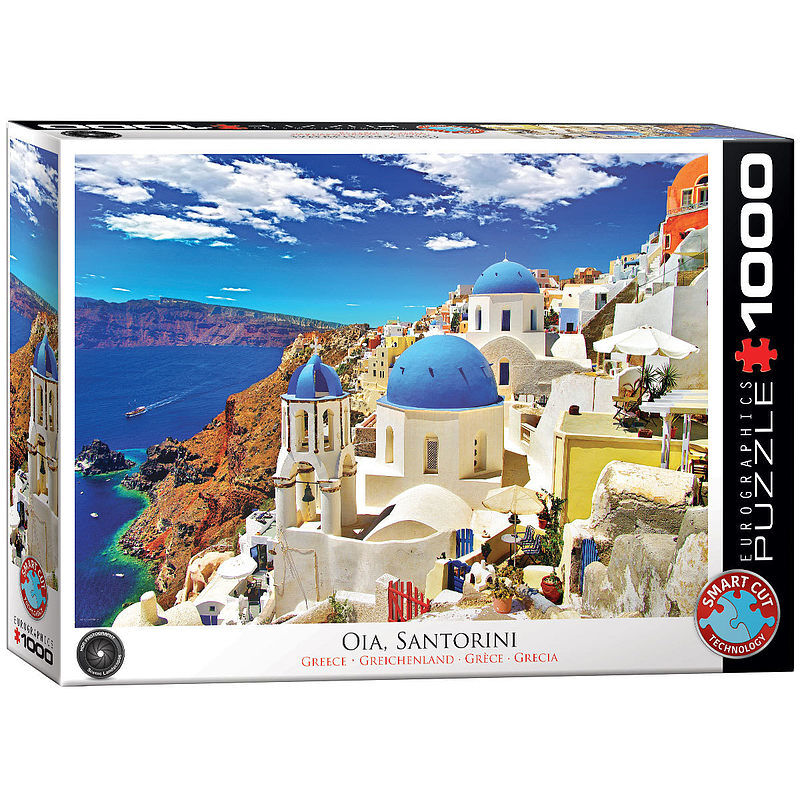 Puzzle 1000 santorini grecja 6000-0944