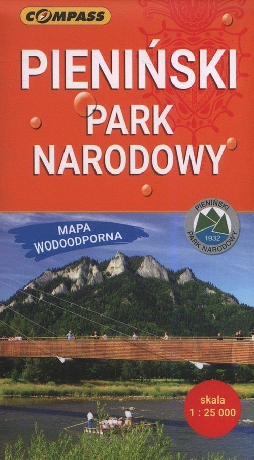 Pieniński Park Narodowy. Mapa kieszonkowa w skali 1:25 000 (wersja wodoodporna)