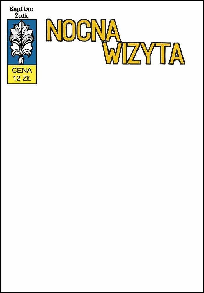 Kapitan Żbik - 23 - Nocna wizyta (okładka blank)