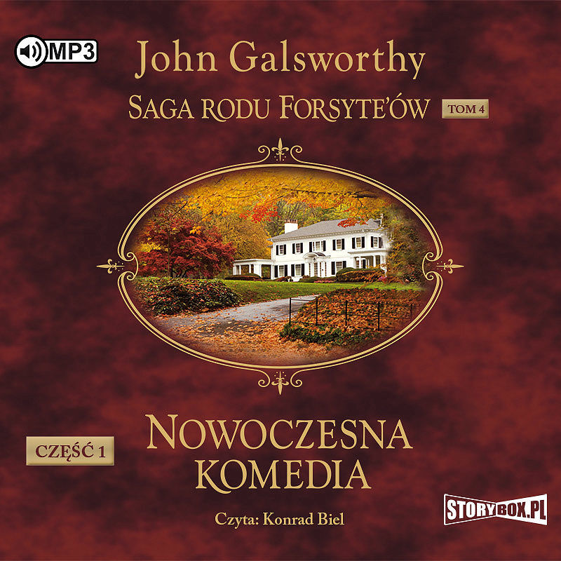 Cd mp3 nowoczesna komedia. Część 1. Biała małpa. Saga rodu forsyte’ów. Tom 4