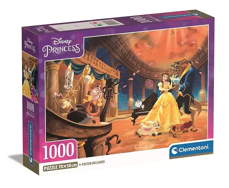 Puzzle 1000 compact disney princess 39854