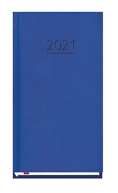 Terminarz 2021 kieszonkowy mip niebieski