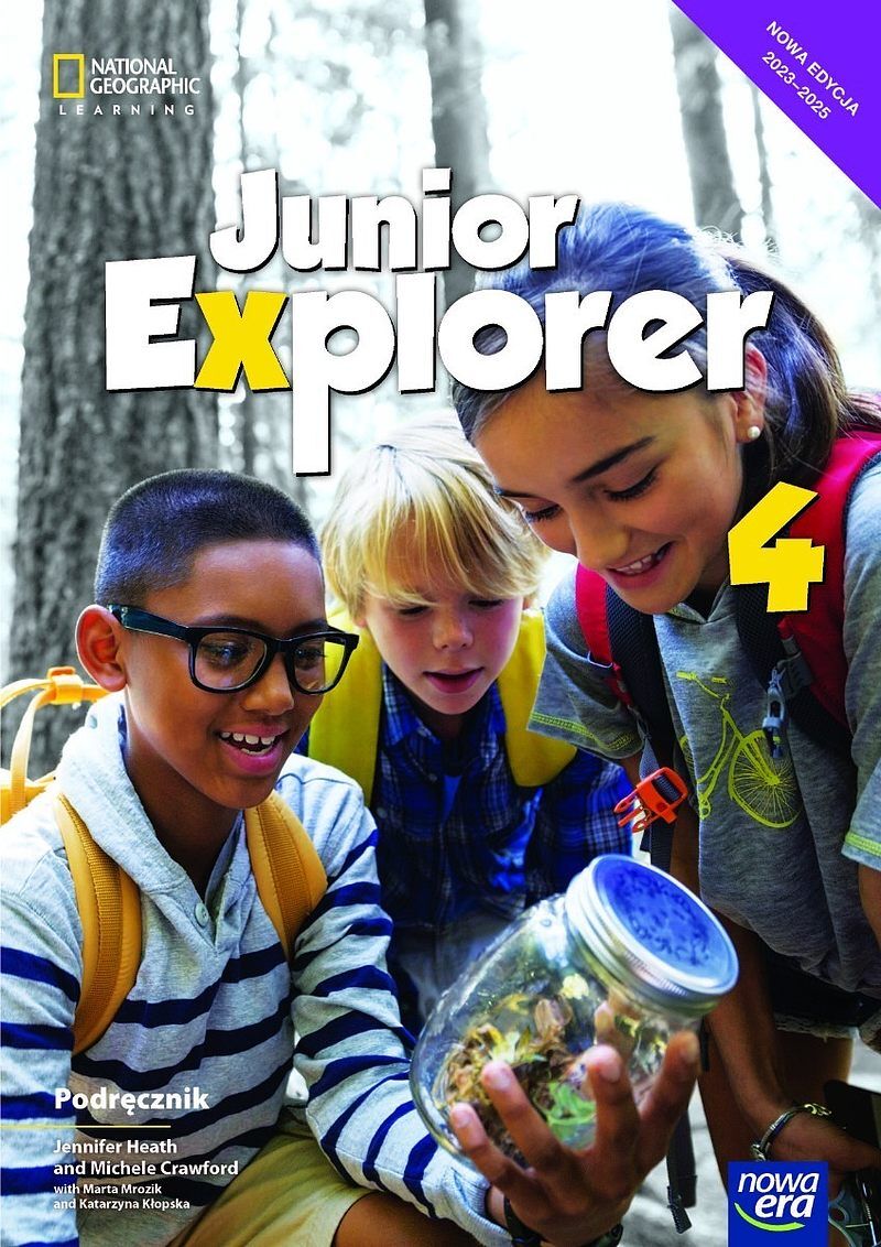 Język angielski junior explorer neon podręcznik dla klasy 4 szkoły podstawowej edycja 2023-2025